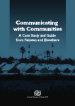 Communicating with communities: a case study and guide from Pakistan and elsewhere vignette