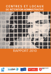 Centres et locaux de rétention administrative : rapport 2010 vignette