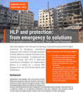 HLP and protection: from emergency to solutions vignette