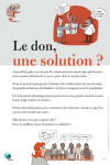 Le don, une solution ?