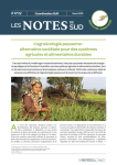 L’agroécologie paysanne : alternative sociétale pour des systèmes agricoles et alimentaires durables