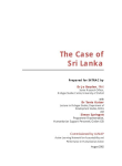 The case of Sri Lanka