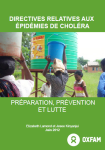 Directives relatives aux épidémies de choléra : préparation, prévention et lutte
