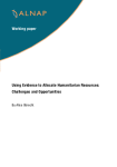 Using evidence to allocate humanitarian resources: challenges and opportunities vignette