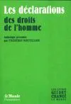 Les déclarations des droits de l'homme