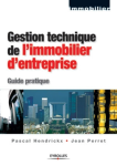 Gestion technique de l'immobilier d'entreprise vignette