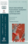 Droit international humanitaire coutumier : enjeux et défis contemporains vignette