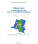 Congo-Zaïre, refaire la République : Mission sacrée d'une génération vignette
